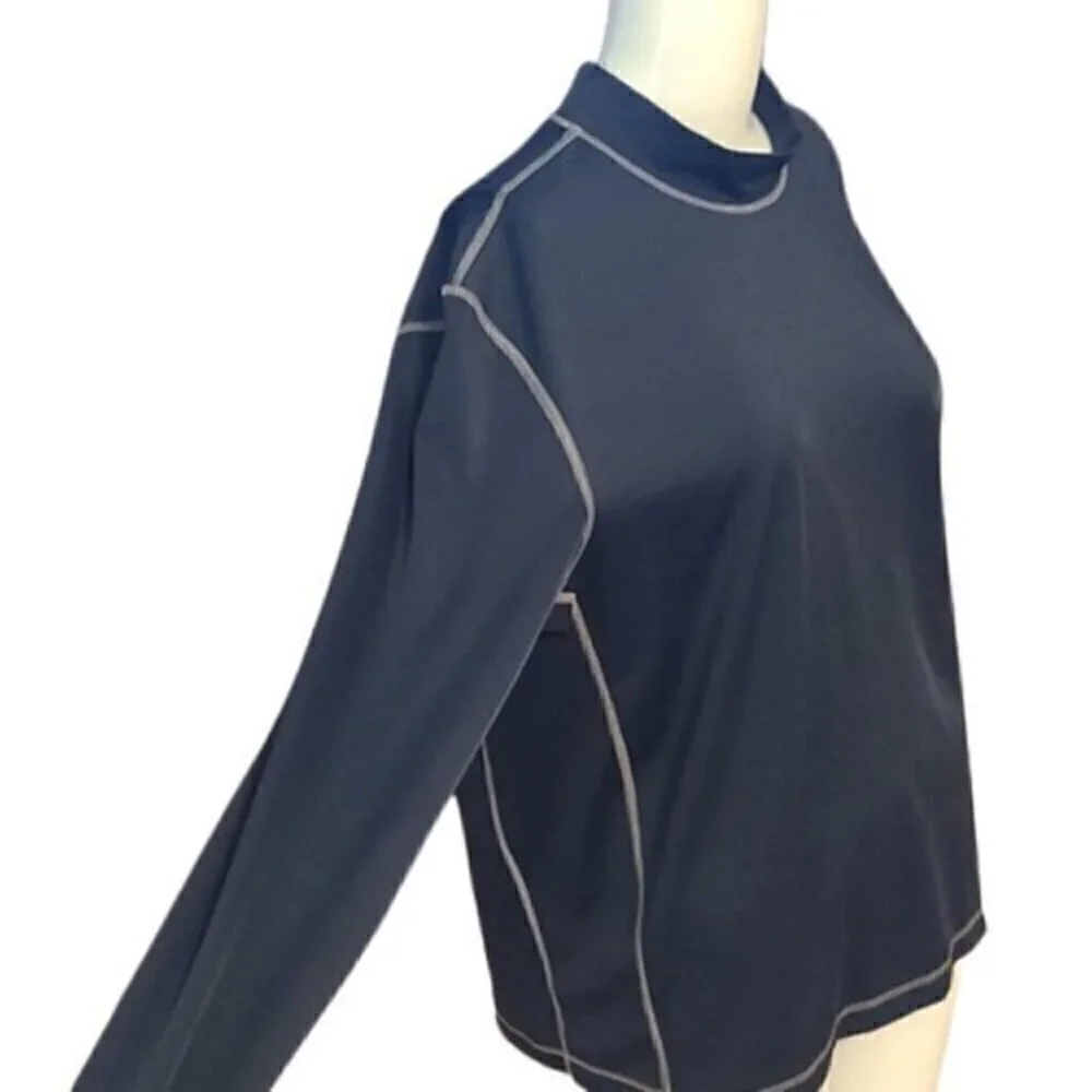 [Land's End] Long Sleeve Turtleneck Workout Shirt - Size L